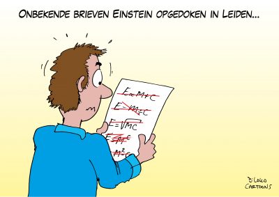 Onbekende brieven Einstein opgedoken in Leiden