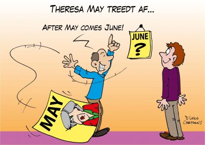 Theresa May treedt af