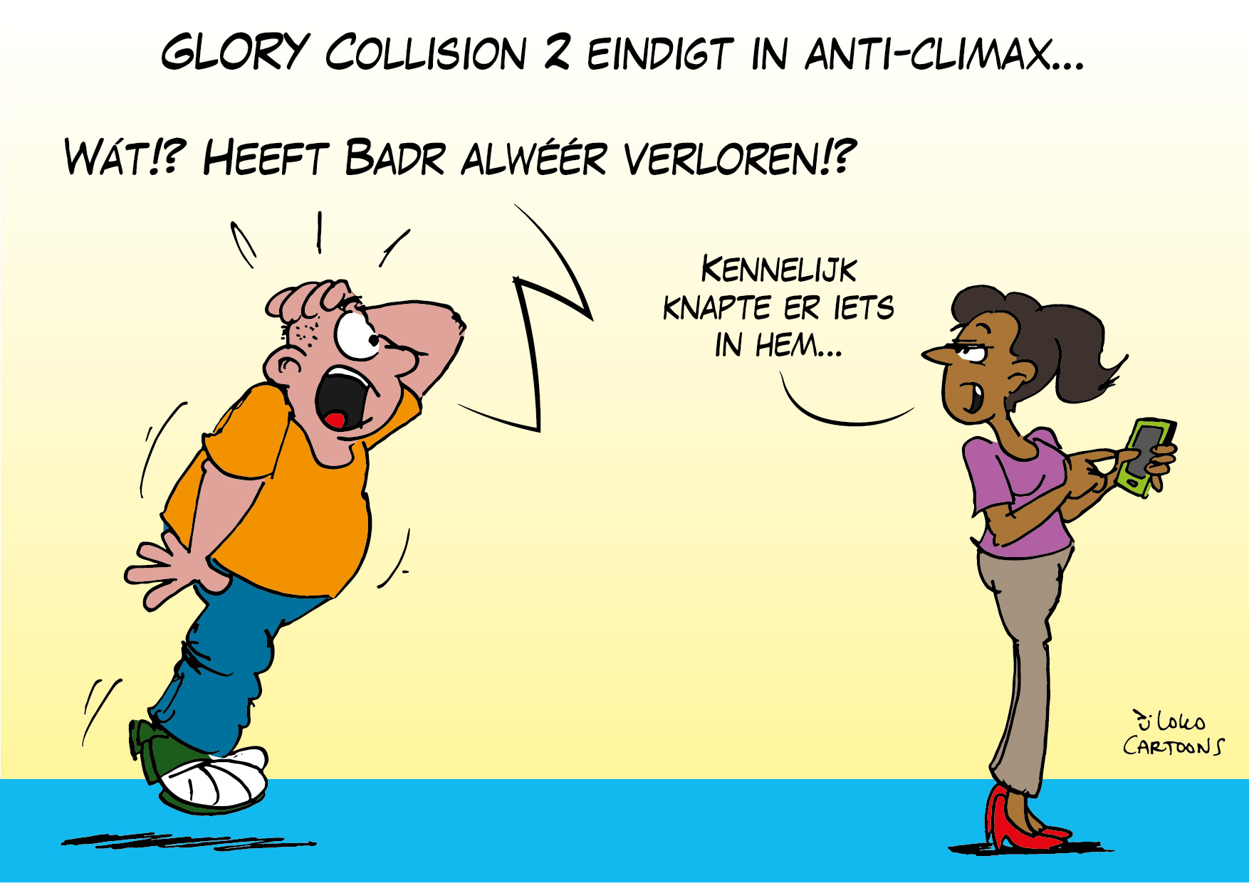 GLORY Collision 2 tussen Rico Verhoeven en Badr Hari eindigt in anti-climax…