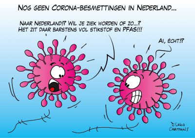 Nog geen corona-besmettingen in Nederland