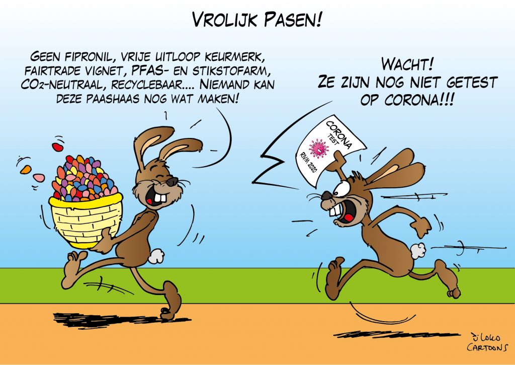 Vrolijk Pasen Loko Cartoons