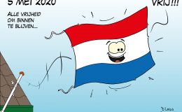5 mei 2020 Corona, coronavirus, coronacrisis, COVID-19 Bevrijdingsdag
