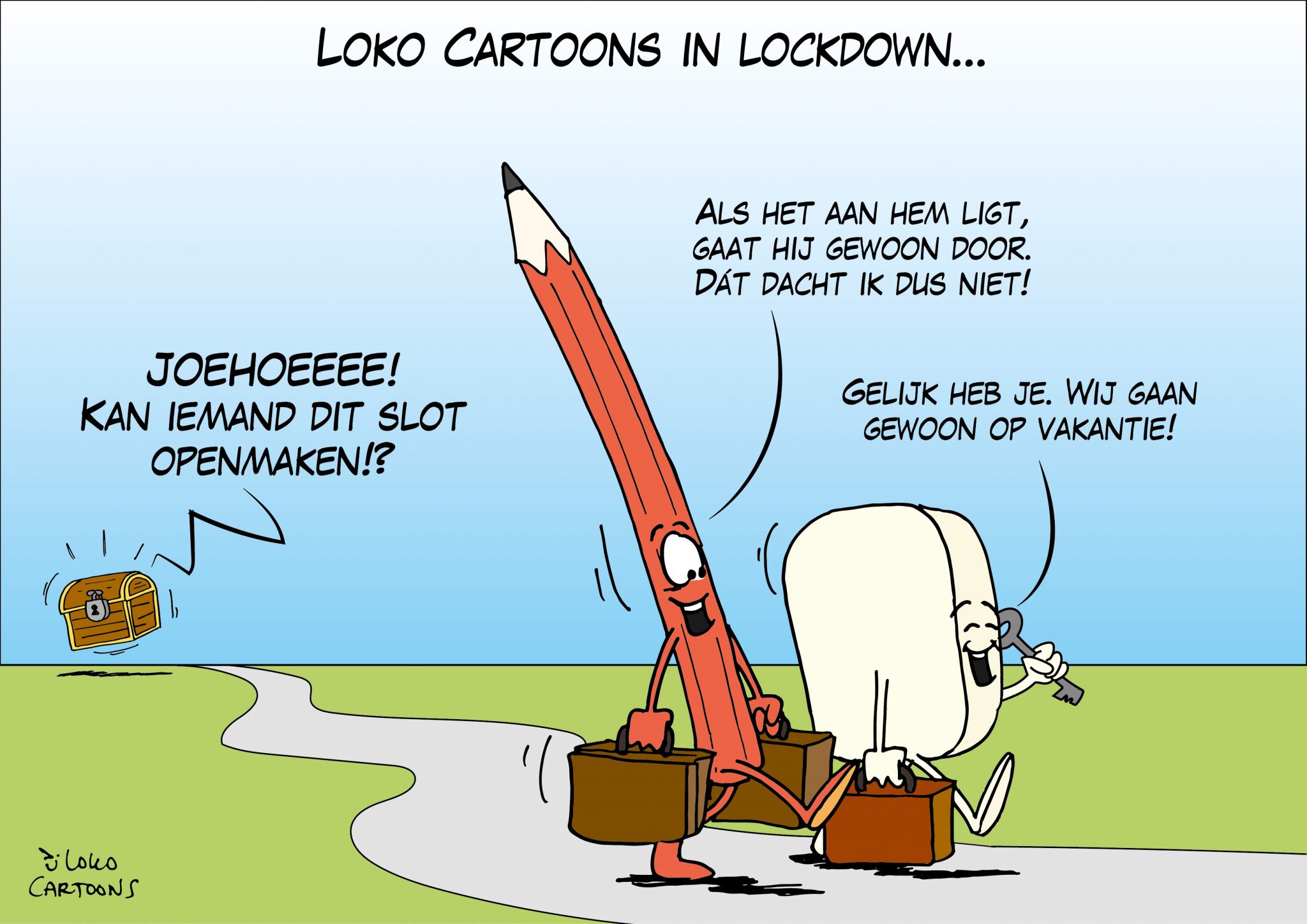 Loko Cartoons in lockdown…