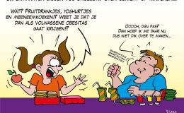 Supermarkten liggen vol ongezond eten gericht op kinderen