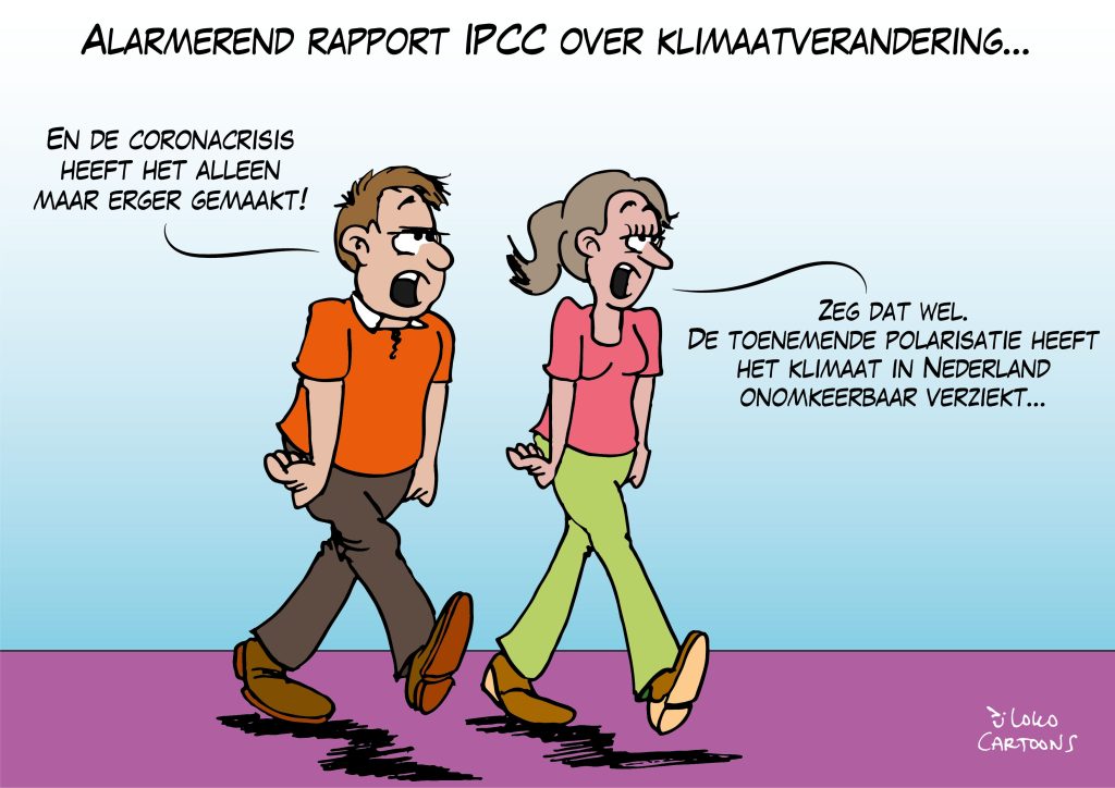 Alarmerend rapport IPCC over klimaatverandering... - Loko Cartoons