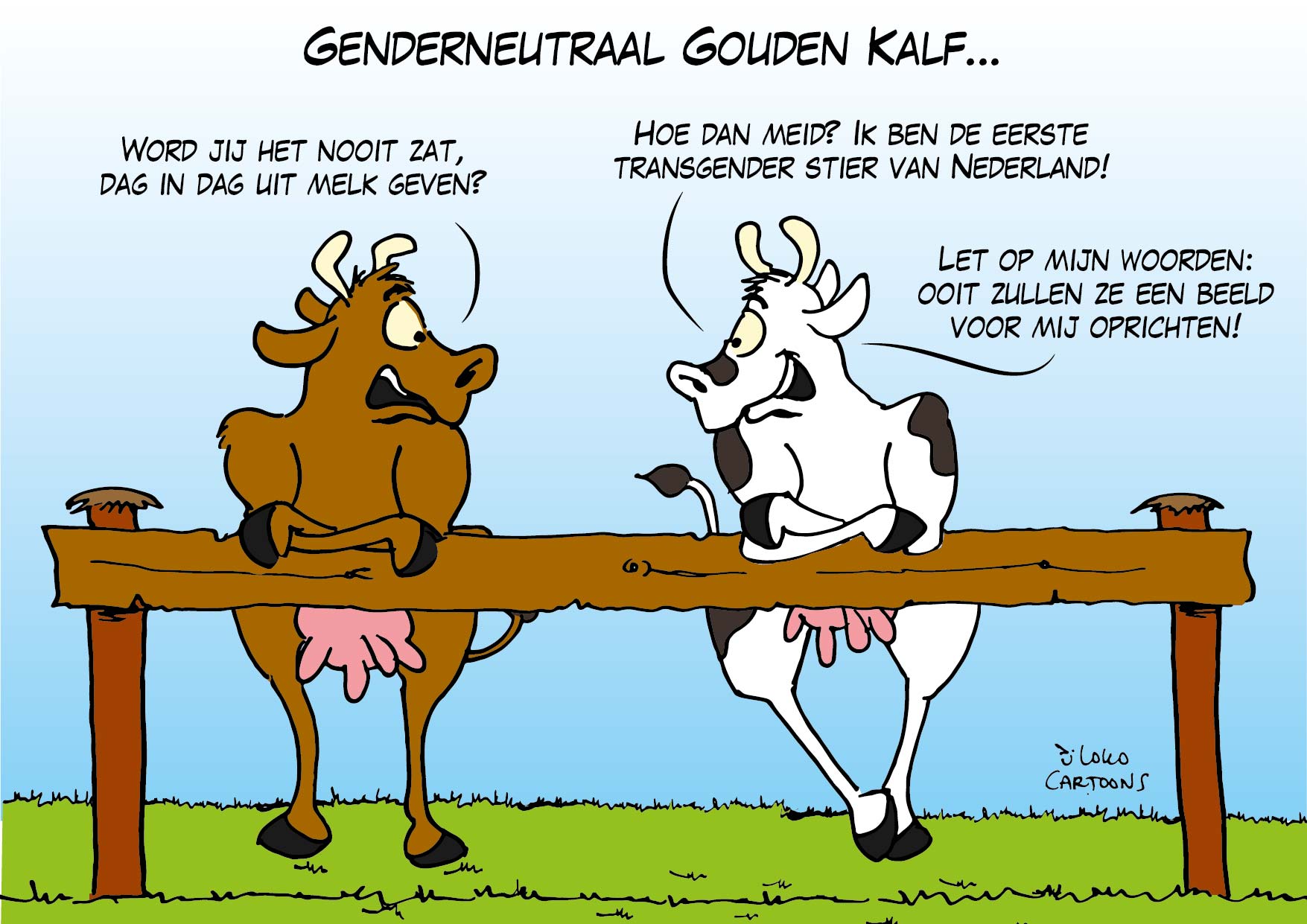 Genderneutraal Gouden Kalf…