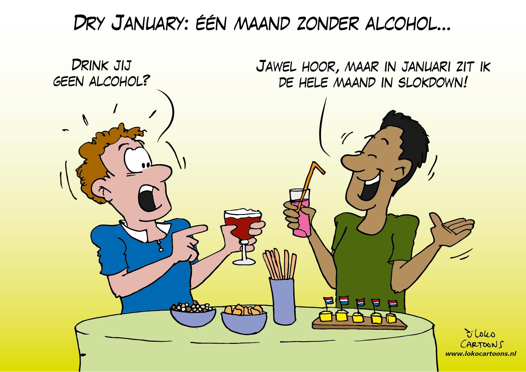 Dry January – één maand zonder alcohol…
