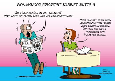 Woningnood prioriteit Kabinet Rutte 4