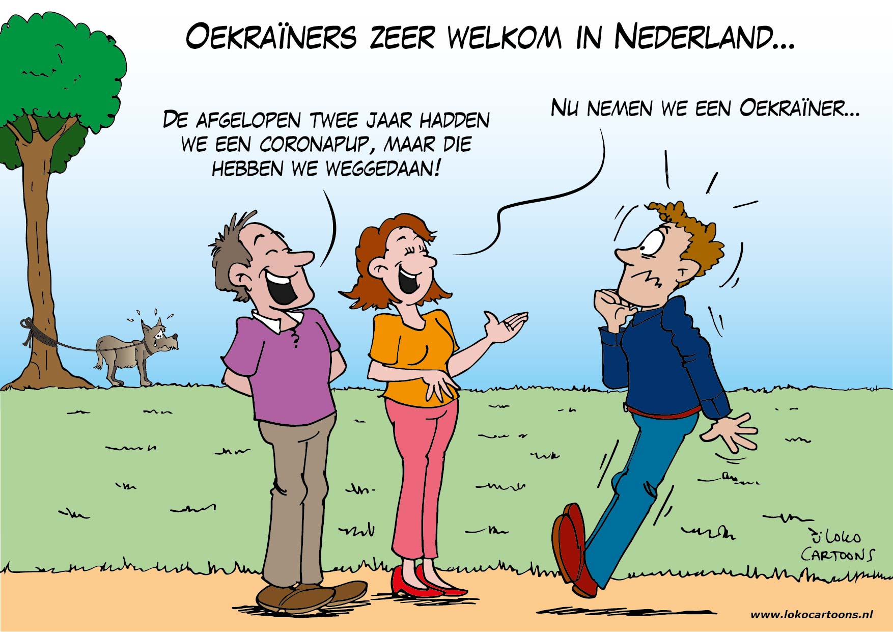 Oekraïners zeer welkom in Nederland…