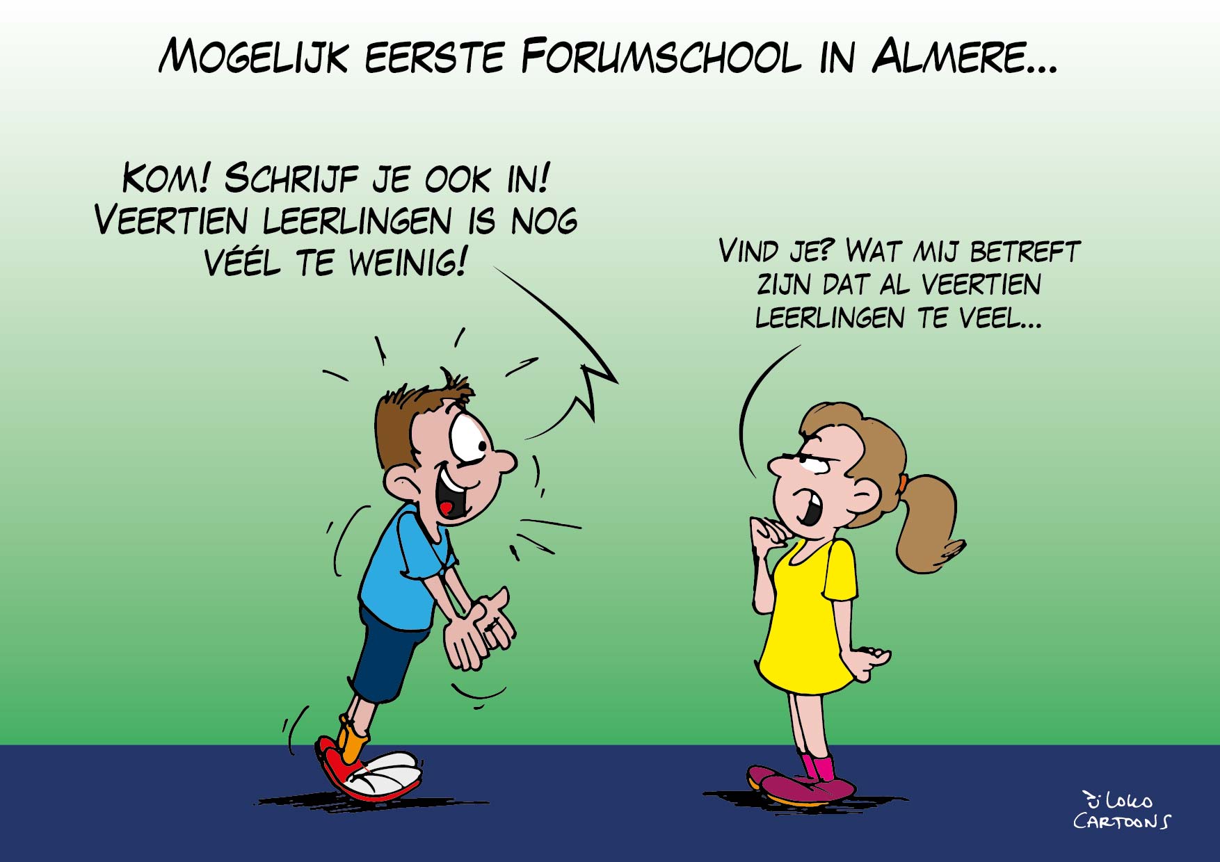 Mogelijke eerste Forumschool in Almere…