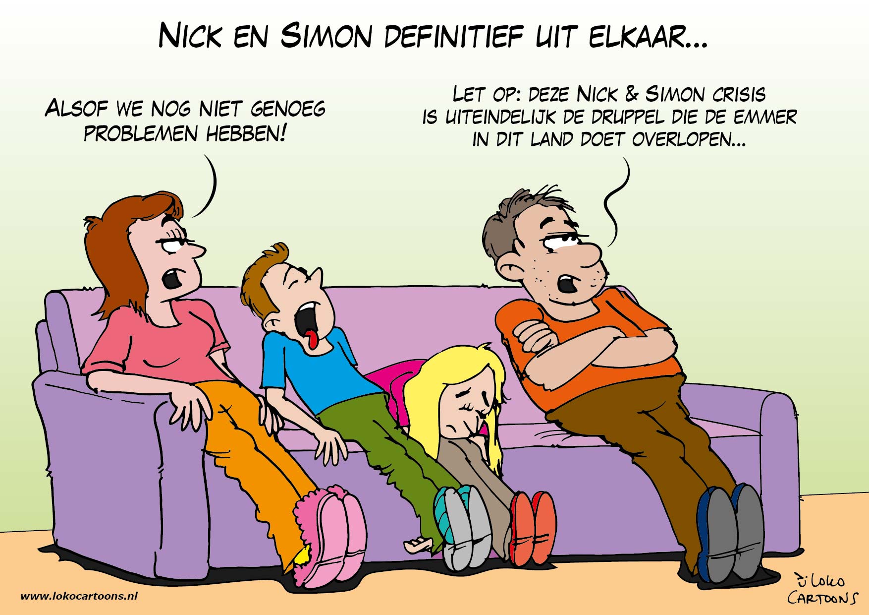 Nick en Simon definitief uit elkaar…