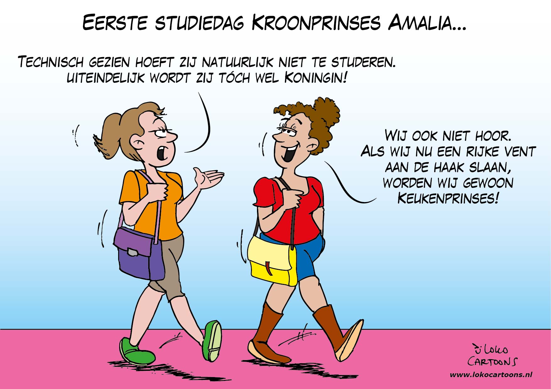 Eerste studiedag Kroonprinses Amalia…