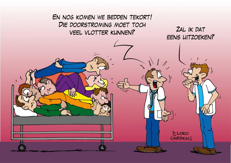 Optimale en betaalbare zorg - Loko Cartoons