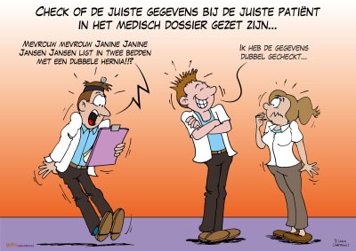 privacy avg dataveiligheid Check of de juiste medische gegevens bij de juiste patiënt in het medisch dossier zijn gezet