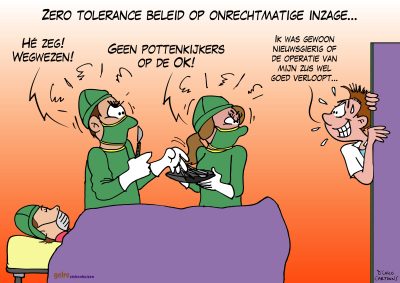 privacy avg dataveiligheid Zero tolerance beleid op onrechtmatige inzage