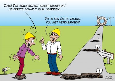 circulair off-site bouw bouwsector Loko Cartoons