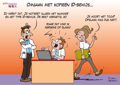 privacy avg dataveiligheid OMgaan met kopieën ID-bewijs
