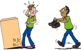 magazijn regels veiligheid veilig werken poster visualisatie communicatie