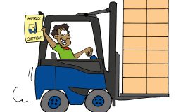 magazijn regels veiligheid veilig werken poster visualisatie communicatie