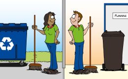 magazijn regels veiligheid veilig werken poster visualisatie communicatie